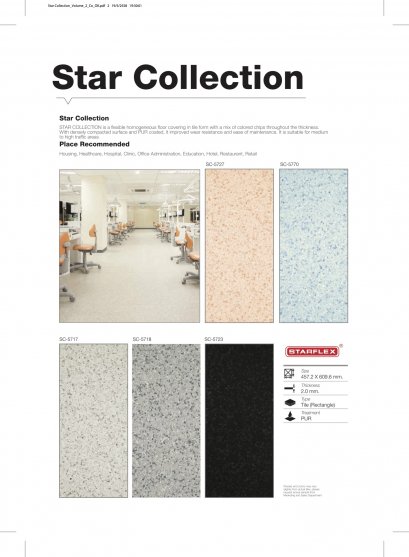 กระเบื้องยาง Star Collection